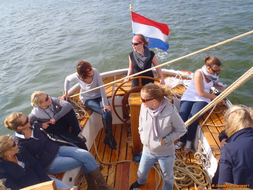 Uitwaaien door te varen als uitje